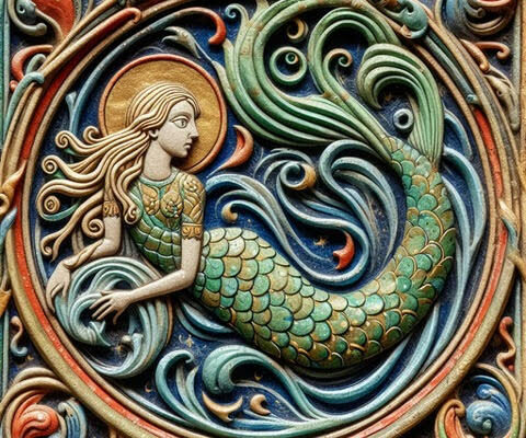 La sirène, la femme poisson de l’élément Eau