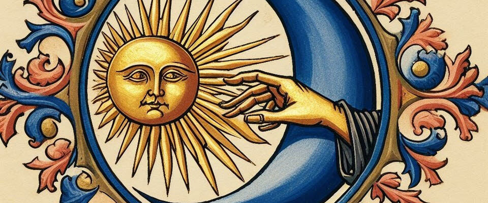 Le Soleil et de la Lune dans l’Église Romane